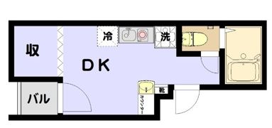 アールヒルズ日本橋の間取り画像