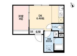 SPOY戸越銀座の間取り画像