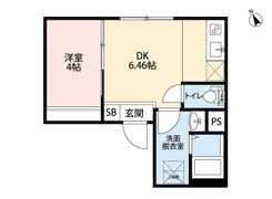 SPOY戸越銀座の間取り画像