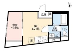 SPOY戸越銀座の間取り画像