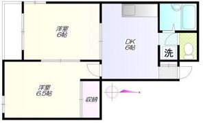 レジデンス二方の間取り画像