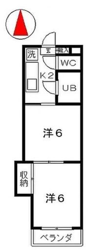 さくら館の間取り画像