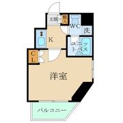 スカイコート四谷の間取り画像