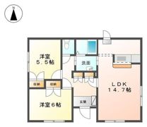 リバティービレッジ大山の間取り画像