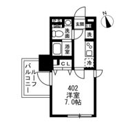 NOZOMIO祐天寺の間取り画像