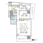 BrilliaTower池袋の間取り画像