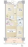 パークホームズ清澄白河の間取り画像