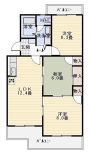イーグルネストの間取り画像