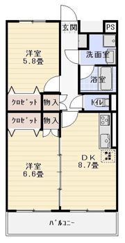 グランデハヴィーナの間取り画像