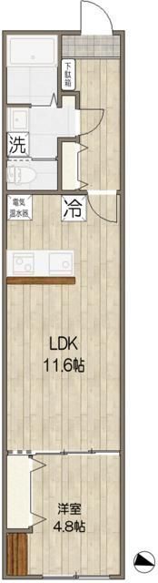 ザ・プレイス中馬込の間取り画像