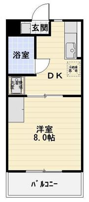 カーサ・ハピネスの間取り画像