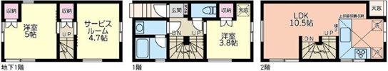 本町4丁目戸建の間取り画像