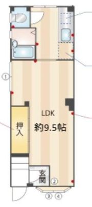 ヒカリハイツの間取り画像