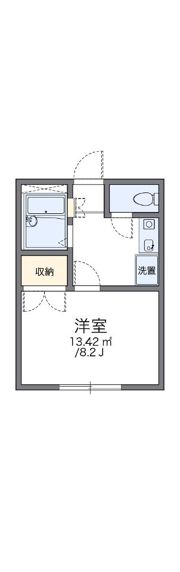 レオパレスサンライト壱番館の間取り画像