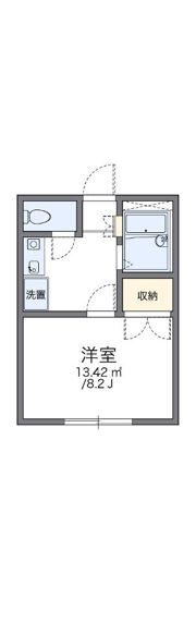 レオパレスサンライト壱番館の間取り画像