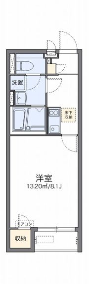 レオネクストFOREVERⅢの間取り画像