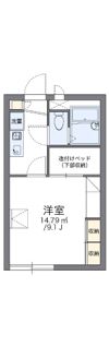 レオパレスはまの間取り画像