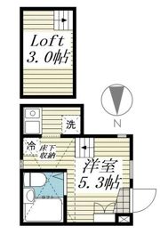 フルーレ高円寺の間取り画像