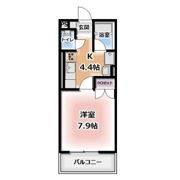 クレシェンド中屋敷の間取り画像