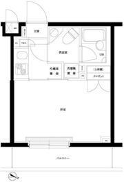 ルーブル品川西小山の間取り画像