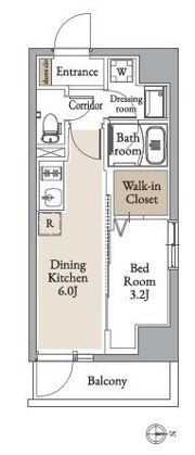 グランカーサ住吉Ⅱの間取り画像