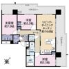 プレミアムタワー静岡の間取り画像
