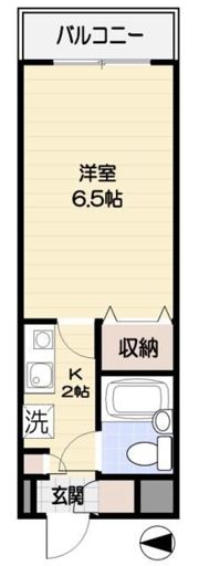 カームステージ鷺宮の間取り画像