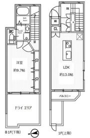 白金高輪レジデンスの間取り画像