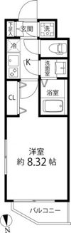 白金高輪レジデンスの間取り画像