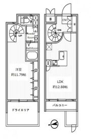白金高輪レジデンスの間取り画像