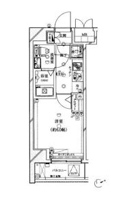 Rising place 大森の間取り画像