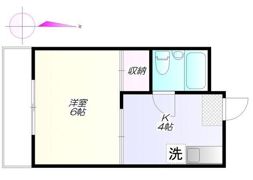 ヴィレッジ・1の間取り画像