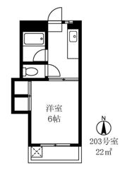 小野寺コーポの間取り画像