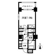 レジディア中落合B棟の間取り画像