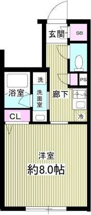 スタンズ神楽坂の間取り画像