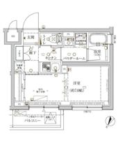 クレイシア新宿ノースの間取り画像
