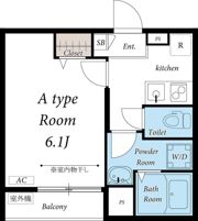 リブリ・西新宿の間取り画像