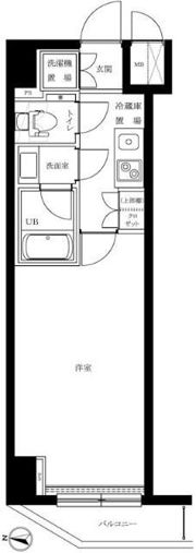 ルーブル錦糸町弐番館の間取り画像
