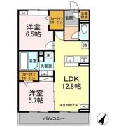 セレーノ小鹿の間取り画像