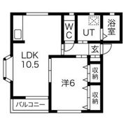 サンピュアSKの間取り画像