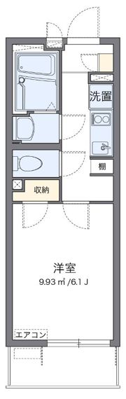 クレイノ西与野の間取り画像
