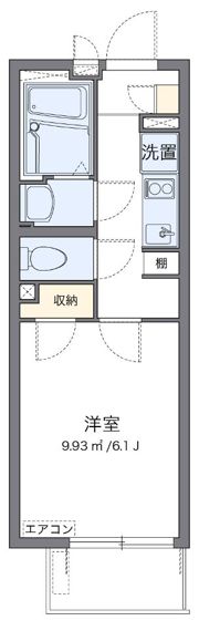 クレイノ西与野の間取り画像