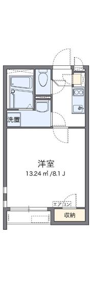 クレイノ欅の間取り画像