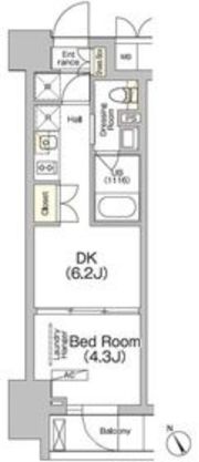 JPnoie門前仲町の間取り画像