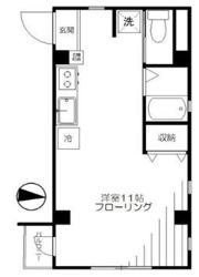 グレース西麻布の間取り画像