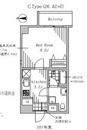 ウィステリア仙川Ⅲの間取り画像