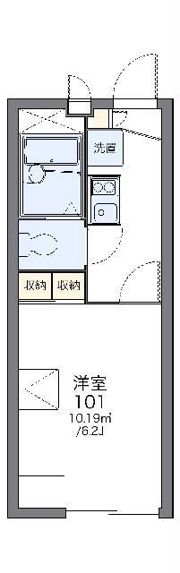 レオパレス潮音の間取り画像