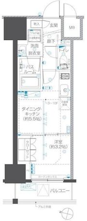 ZOOM本郷の間取り画像