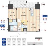 ZOOM本郷の間取り画像