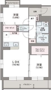 アルカ宮前の間取り画像